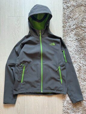 Vintage The North Face Men's Large Outdoor Tech Wind proof Water Fullzip Hooded